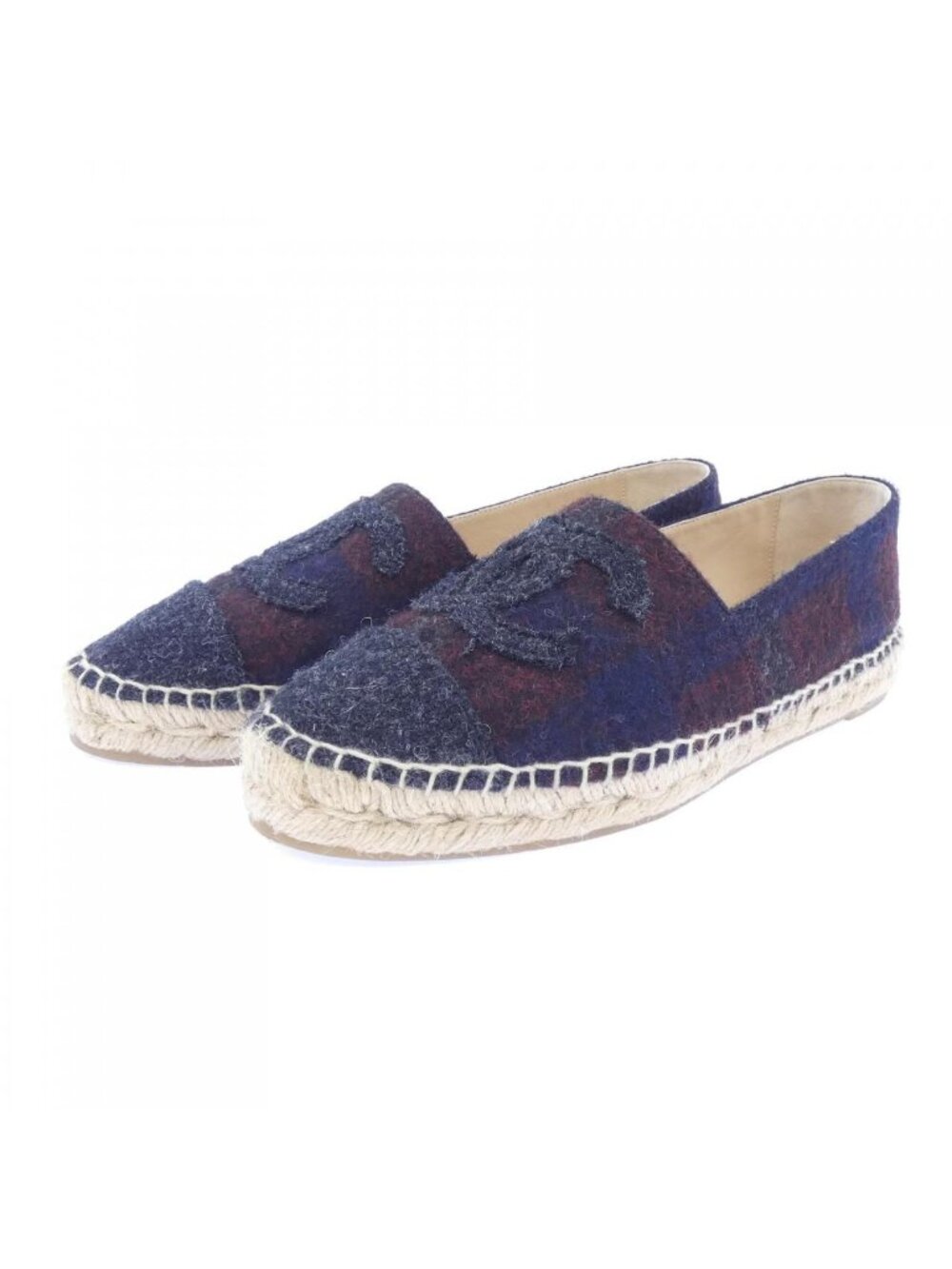 Chanel Espadrilles Shoes Navy - Picture 3 of 6
